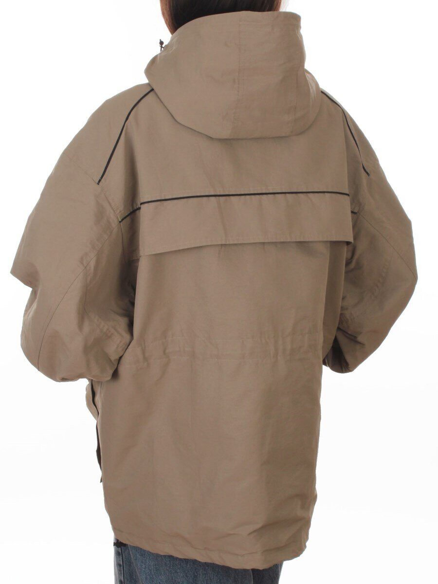 3097 GREY/GREEN Куртка демисезонная женская (100 гр. холлофайбер)
