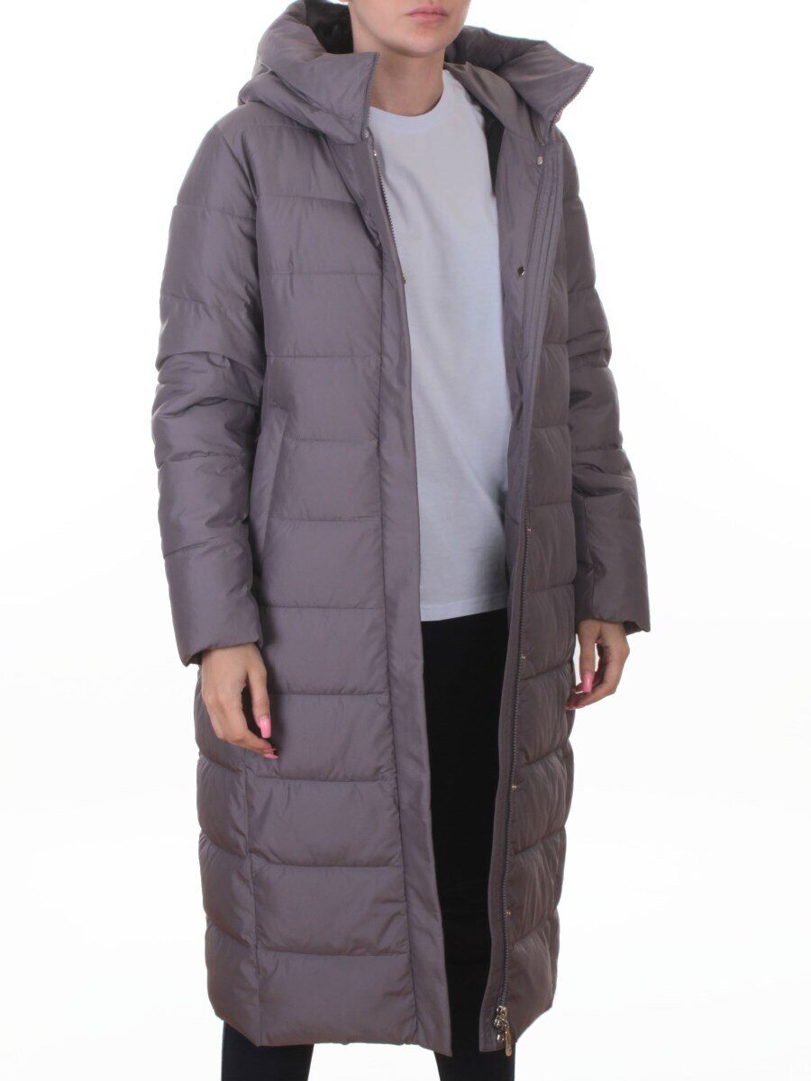2037 LILAC Пальто зимнее женское (200 гр. холлофайбер)