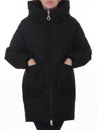 806 BLACK Куртка зимняя женская (200 гр. синтепон)