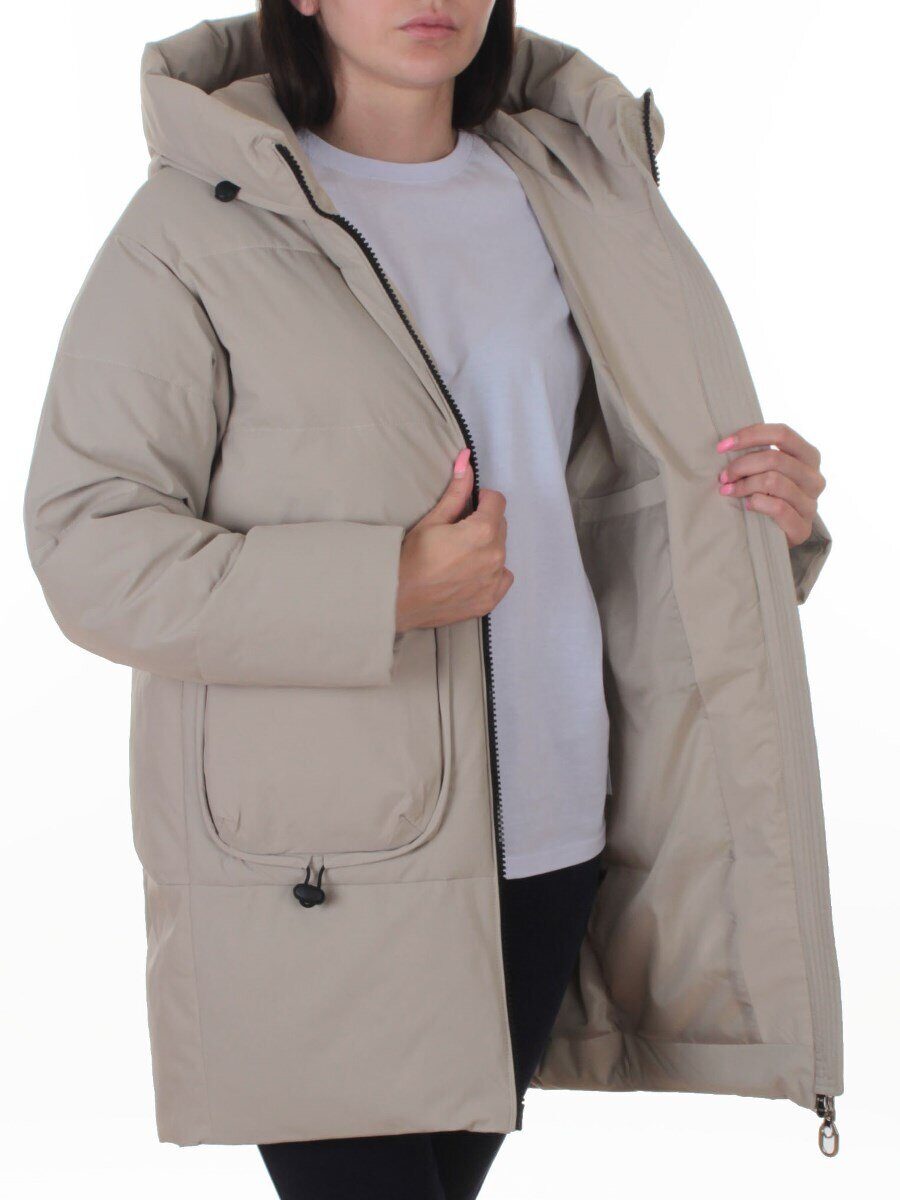 806 GRAY Куртка зимняя женская (200 гр. синтепон)