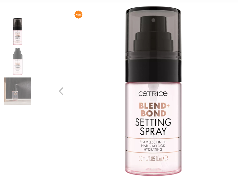 Фиксирующий спрей Blend + Bond Setting Spray CATRICE Германия
