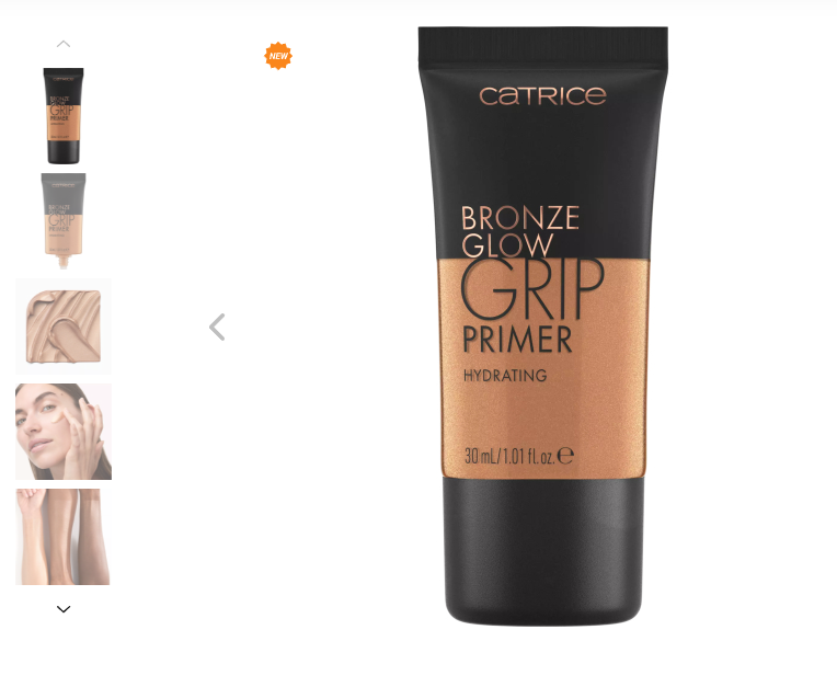 Праймер бронзирующий Bronze Glow Grip Primer, 010 Sun Glazed CATRICE Германия
