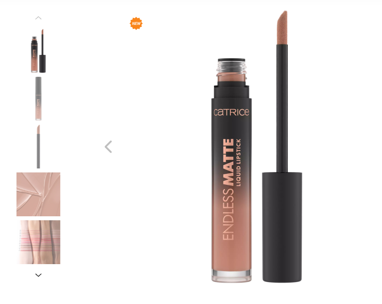 Матовая жидкая помада для губ Endless Matte Liquid Lipstick, 010 CATRICE Германия