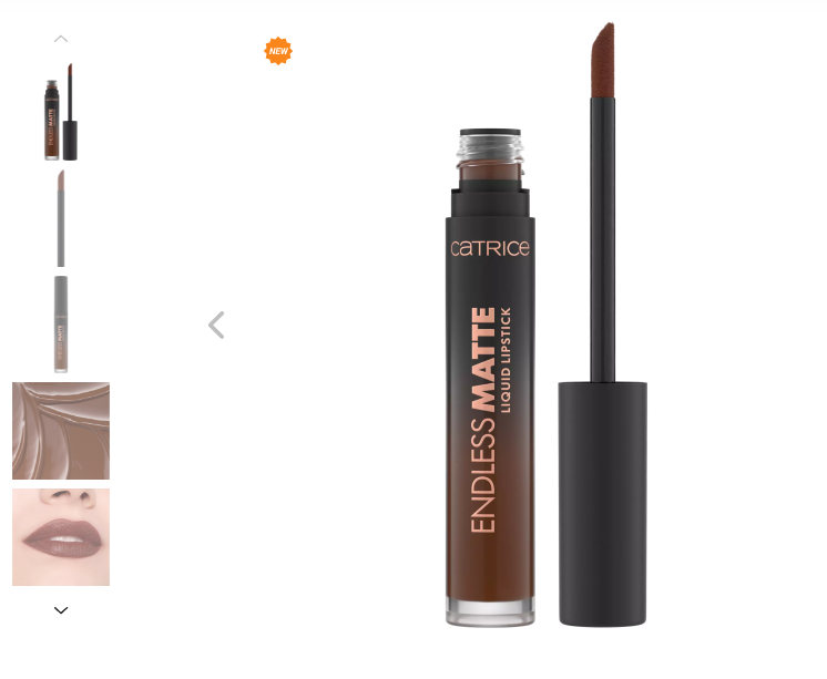 Матовая жидкая помада для губ Endless Matte Liquid Lipstick, 100 CATRICE Германия