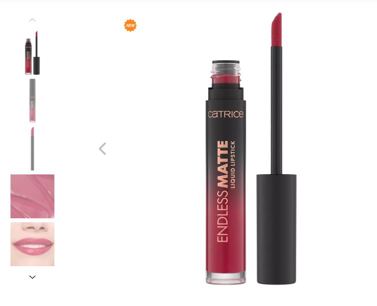 Матовая жидкая помада для губ Endless Matte Liquid Lipstick, 080 CATRICE Германия