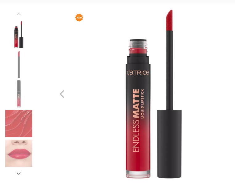 Матовая жидкая помада для губ Endless Matte Liquid Lipstick, 060 CATRICE Германия