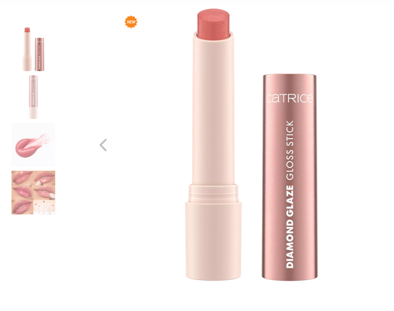 Блеск для губ с мерцанием Diamond Glaze Gloss Stick, 020 CATRICE Германия