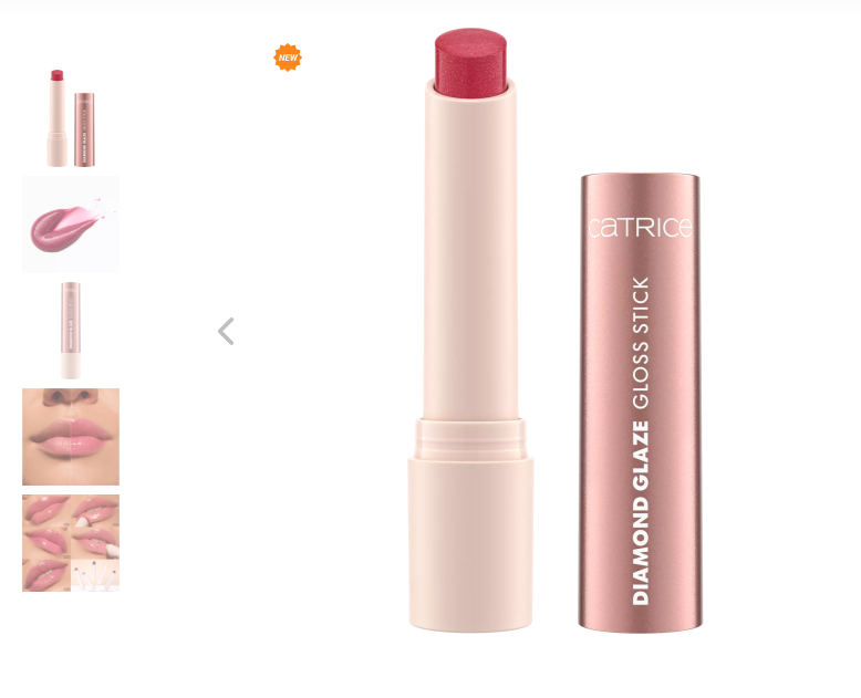Блеск для губ с мерцанием Diamond Glaze Gloss Stick, 030 CATRICE Германия