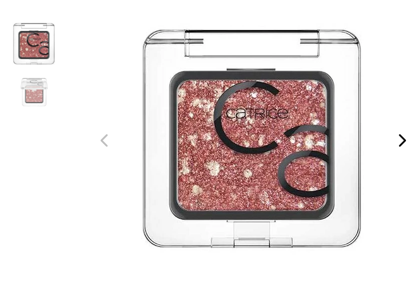 Тени для век Art Couleurs Eyeshadow, 370 Blazing Berry CATRICE Германия