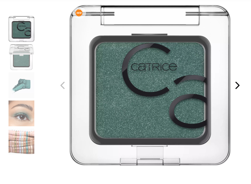 Тени для век Art Couleurs Eyeshadow, 430 Pacific Teal CATRICE Германия