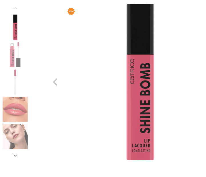 Глянцевая жидкая помада Shine Bomb Lip Lacquer, 080 Flirt Alert CATRICE Германия