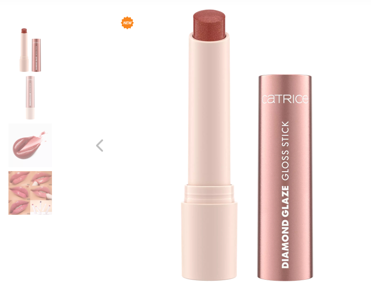 Блеск для губ с мерцанием Diamond Glaze Gloss Stick, 010 CATRICE Германия