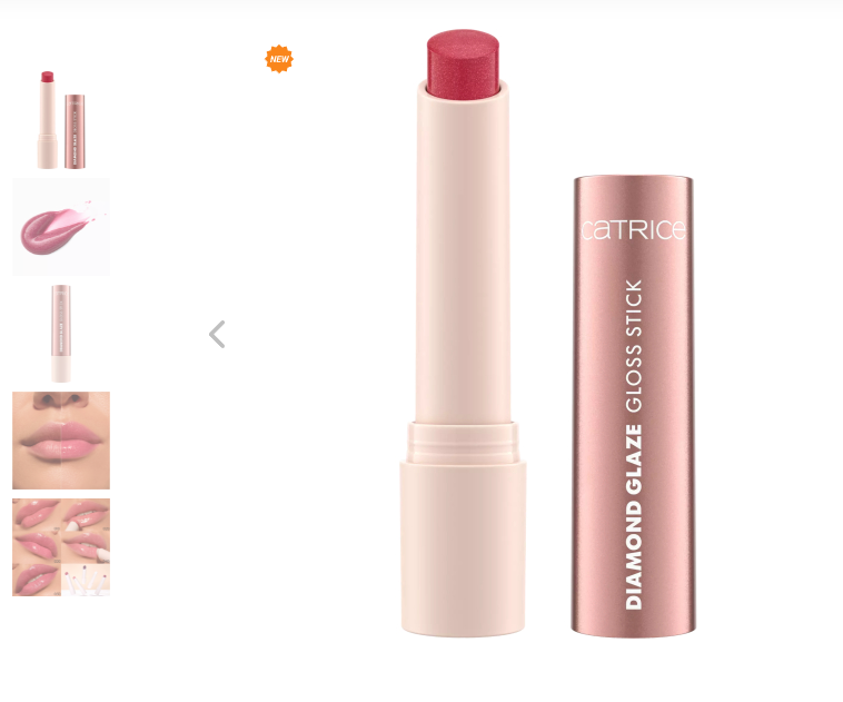Блеск для губ с мерцанием Diamond Glaze Gloss Stick, 030 CATRICE Германия