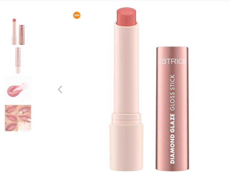 Блеск для губ с мерцанием Diamond Glaze Gloss Stick, 020 CATRICE Германия