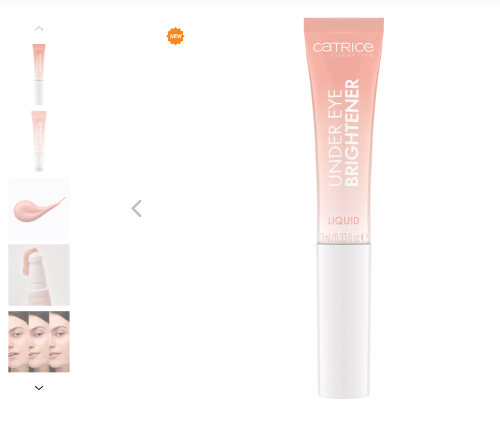 Корректор для области вокруг глаз жидкий Under Eye Brightener Liquid, 010 Light Rose CATRICE Германия