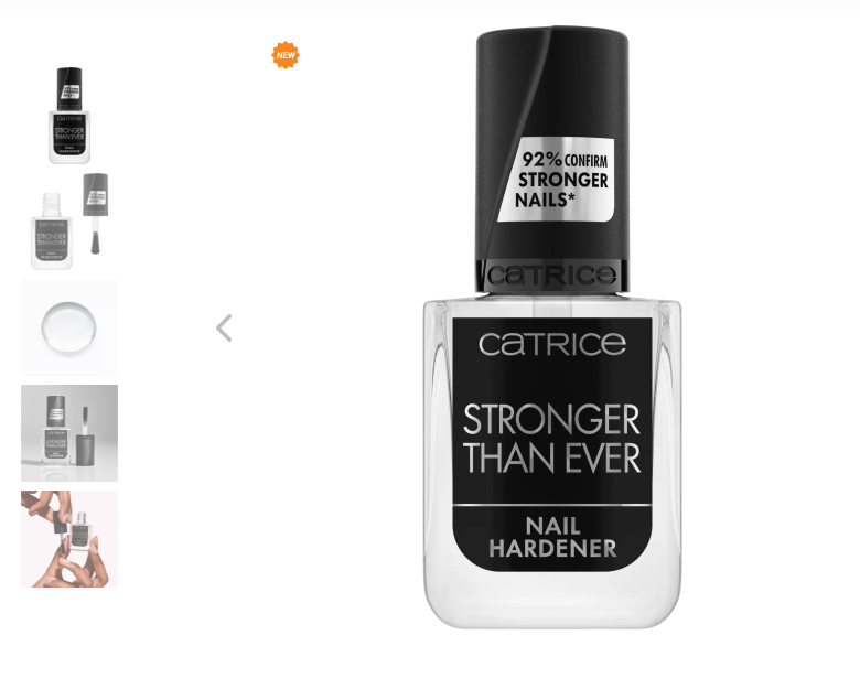 Средство для укрепления ногтей Stronger Than Ever Nail Hardener, 010 CATRICE Германия