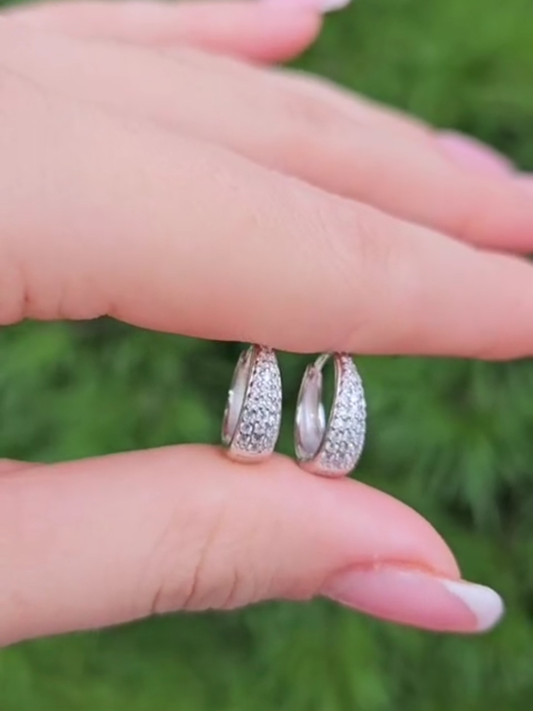 Серьги Серебро 925 пробы kf