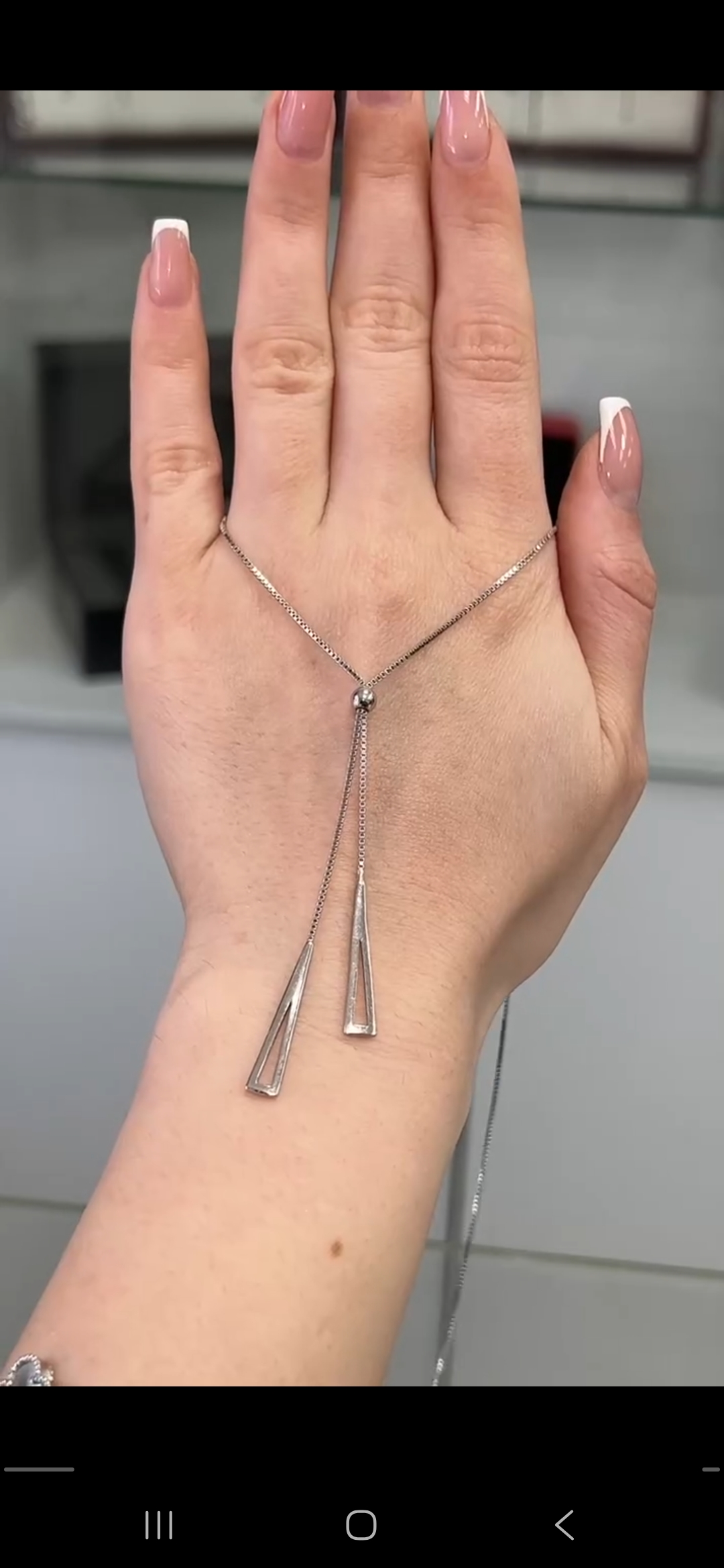 Колье серебро 925 пробы kf