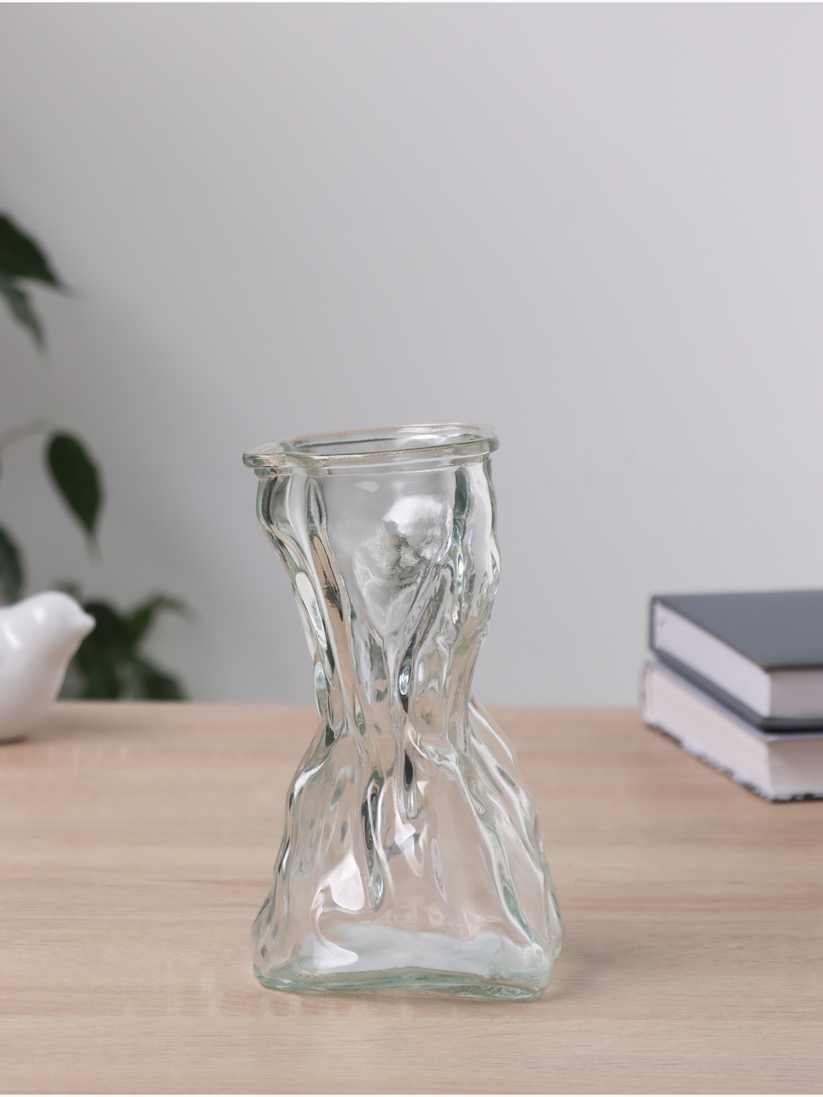 Ваза «Венди», галант, 16×9 см, стекло, прозрачная