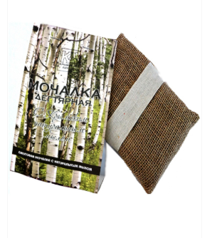 Джутовая мочалка «Дегтярная» ТМ Крымская Линия