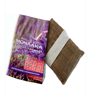 Мочалка с натуральным мылом ТМ "Крымская линия" "Лаванда"