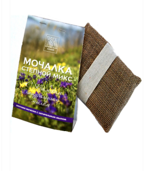 Джутовая мочалка «Степной Микс» ТМ Крымская Линия