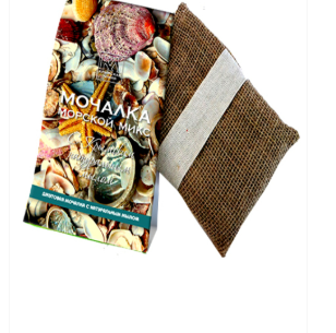 Джутовая мочалка «Морской Микс» ТМ Крымская Линия