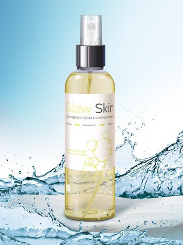 Сыворотка-спрей для ровного тона и сияния Glow Skin ТМ Царство Ароматов