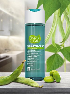 Мицеллярная вода «Simply Clean» для жирной кожи