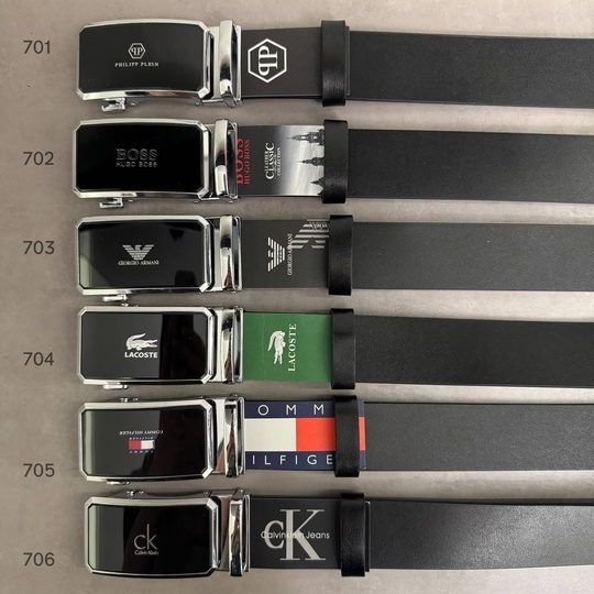 Ремень автомат натуральная кожа