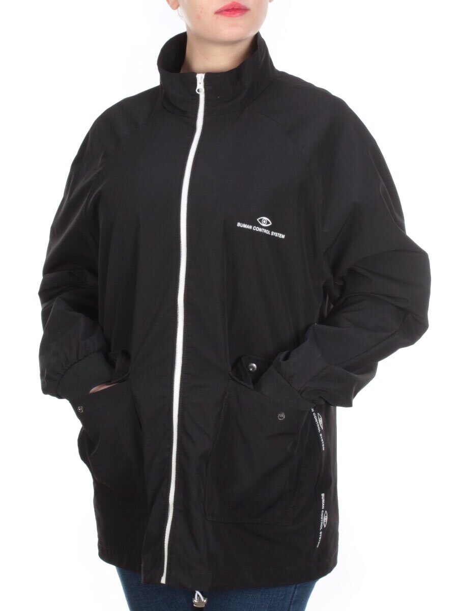 1106 BLACK Ветровка женская MADAM MODA (100% полиэстер)