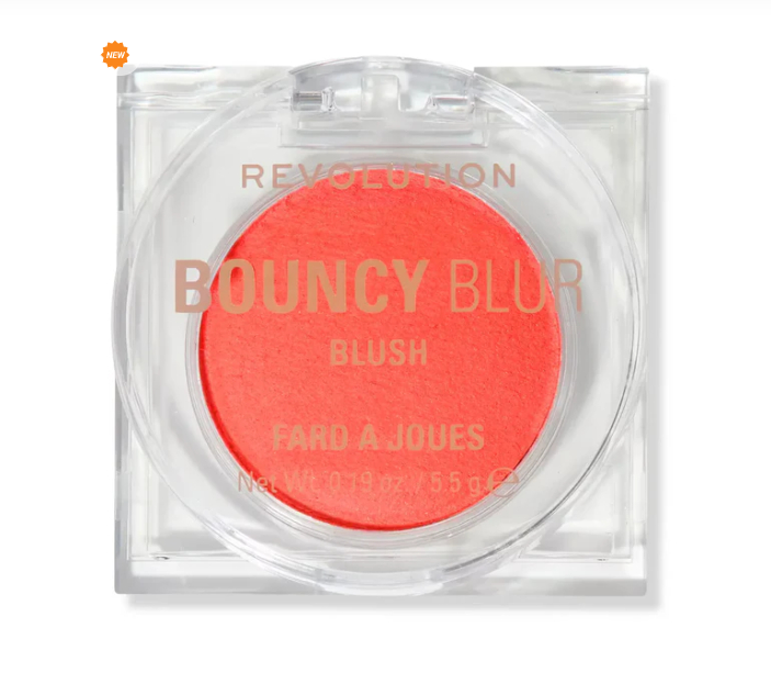 Румяна для лица Bouncy Blur Blush, Coral Blur Burst Makeup Revolution Великобритания