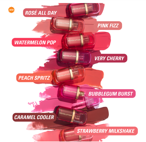 Румяна жидкие Super Dewy Blush Burst, Makeup Revolution Великобритания