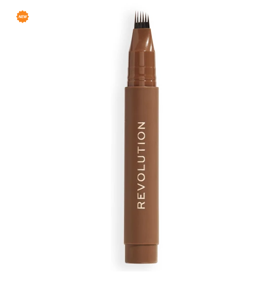 Маркер для бровей Instant Brow Hair Pen, Warm Brown Makeup Revolution Великобритания