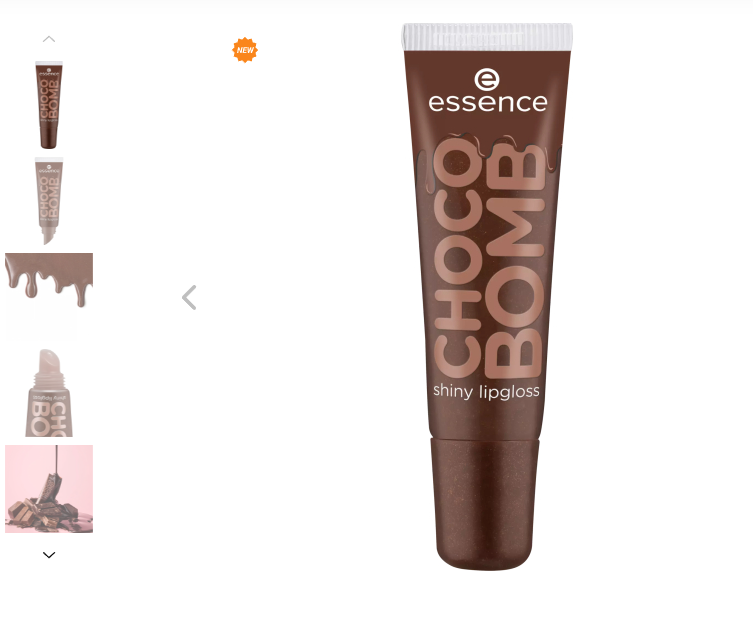 Блеск для губ Choco Bomb shiny lipgloss, 01 Chocoholic essence Германия