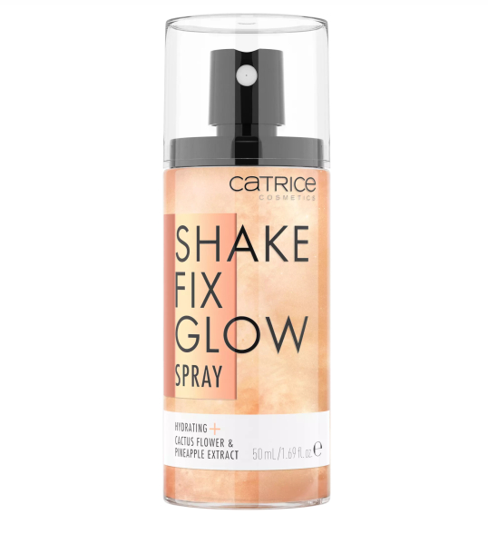 Фиксирующий спрей с эффектом сияния Shake Fix Glow Spray CATRICE Германия