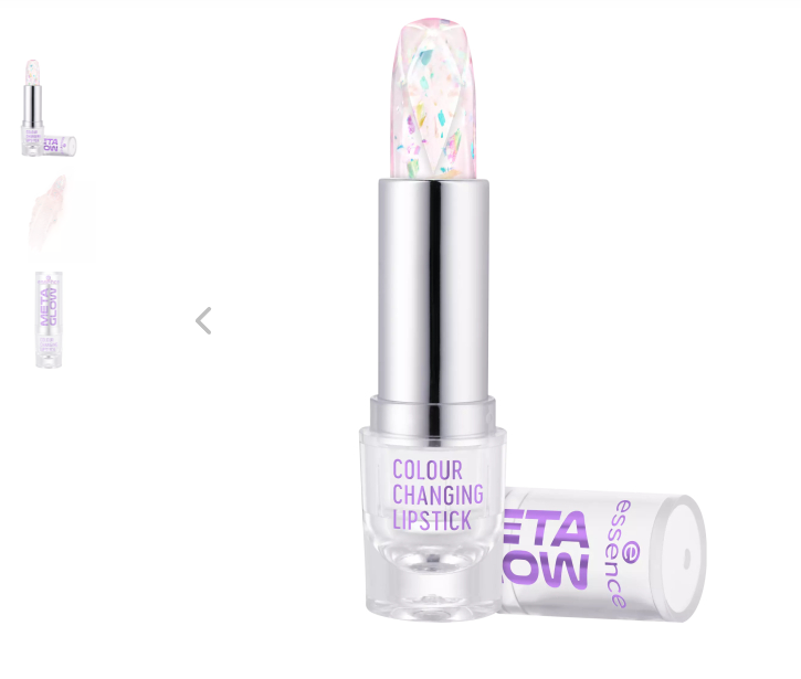 Помада для губ, меняющая оттенок Meta Glow Color Changing Lipstic essence Германия