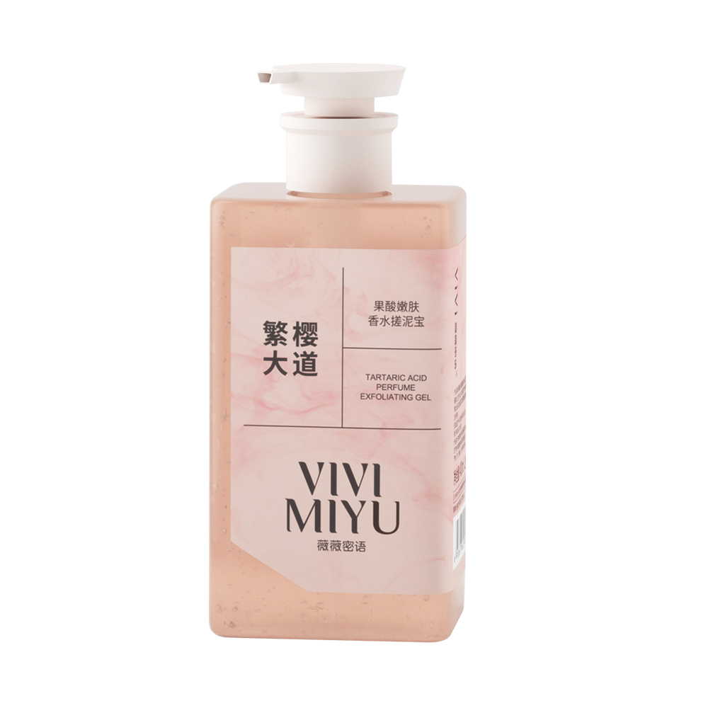 [VIVIMIYU] Пилинг-скатка для тела МОЛОЧНАЯ КИСЛОТА Tartaric Acid Perfume Exfoliating Gel, 400 мл