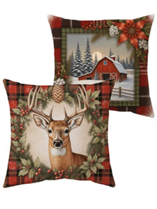 Комплект 2 наволочки с печатью