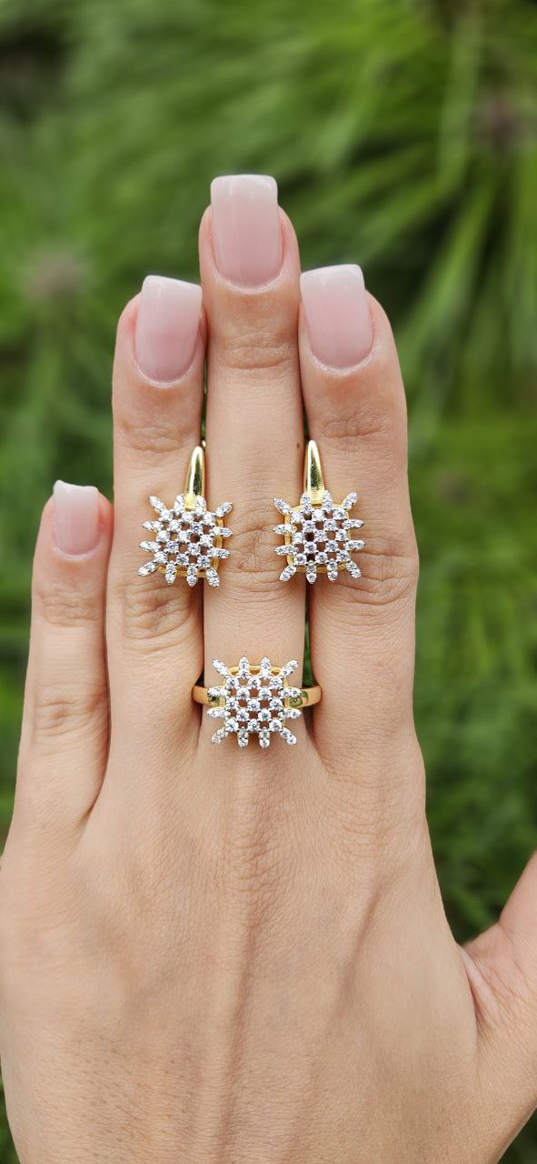 Комплект Серебро 925 пробы. Kf