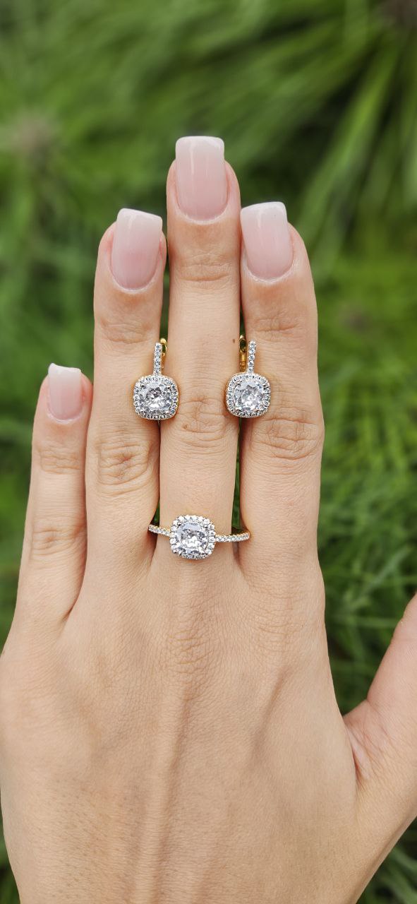 Комплект Серебро 925 пробы. Kf