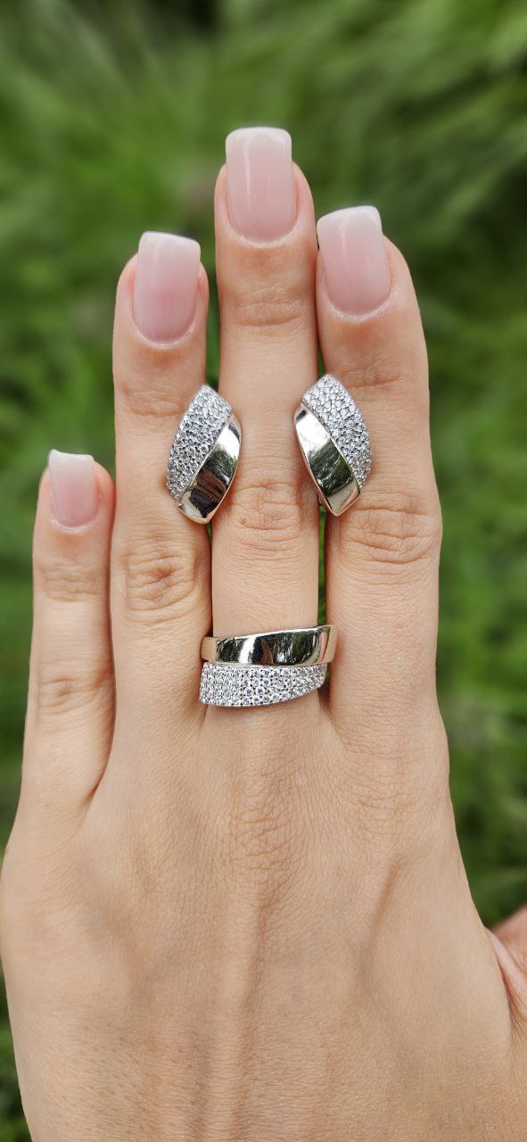 Комплект Серебро 925 пробы. Kf