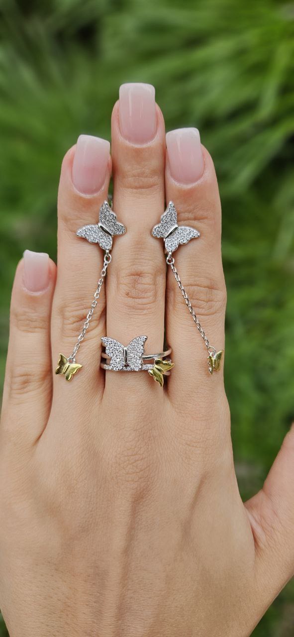 Комплект Серебро 925 пробы. Kf