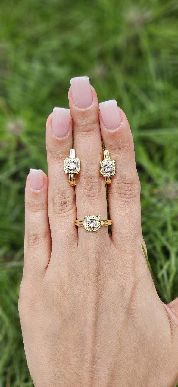 Комплект Серебро 925 пробы. Kf