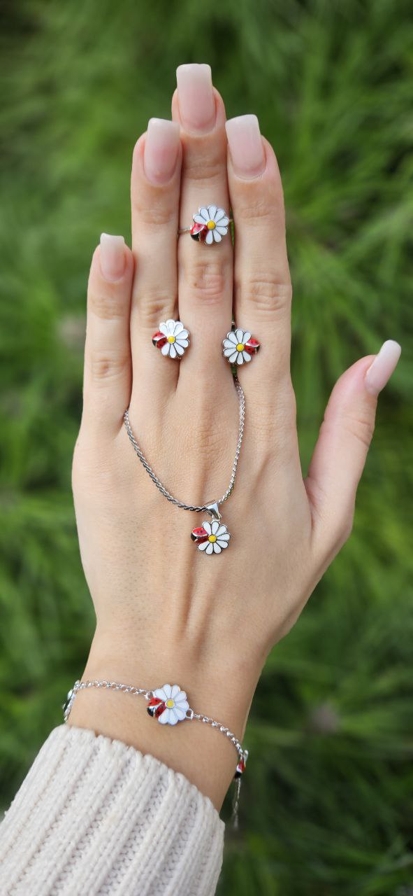 Набор Серебро 925 пробы, без цепи