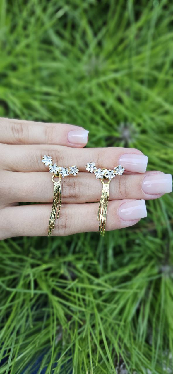 Серьги гвоздики Серебро 925 пробы kf