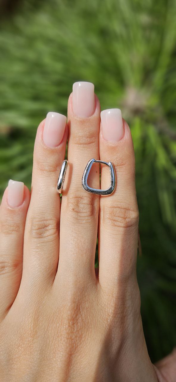 Серьги Серебро 925 пробы kf