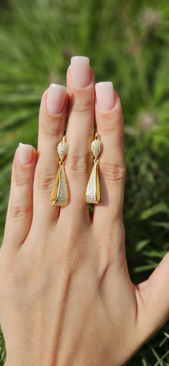 Серьги Серебро 925 пробы kf