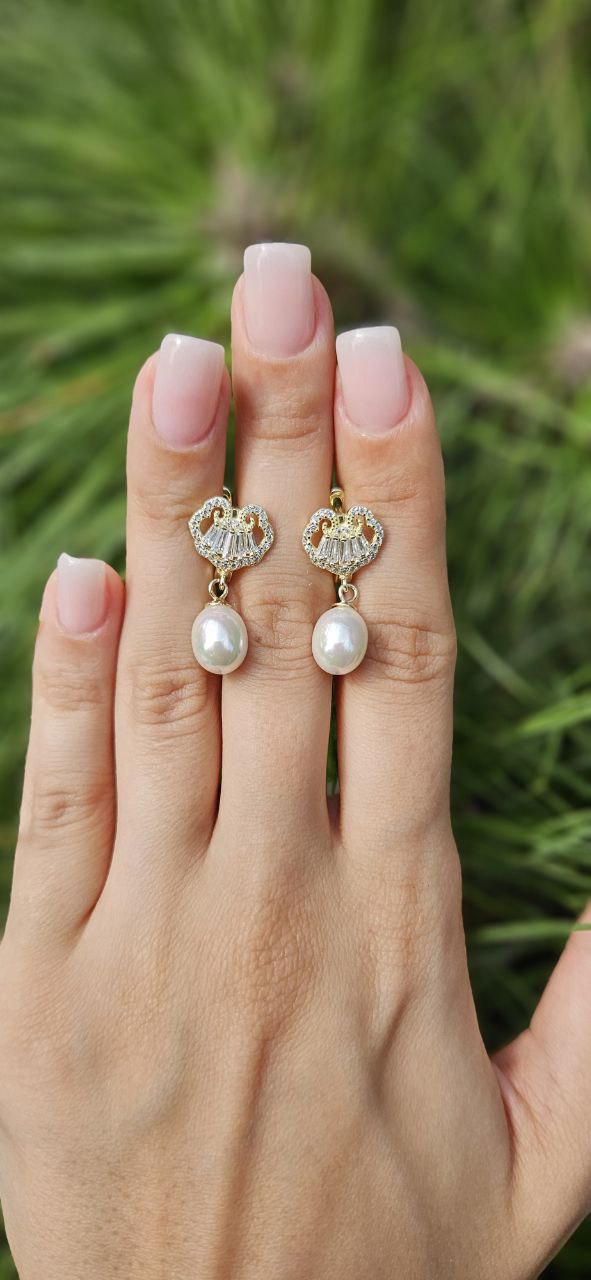 Серьги Серебро 925 пробы kf