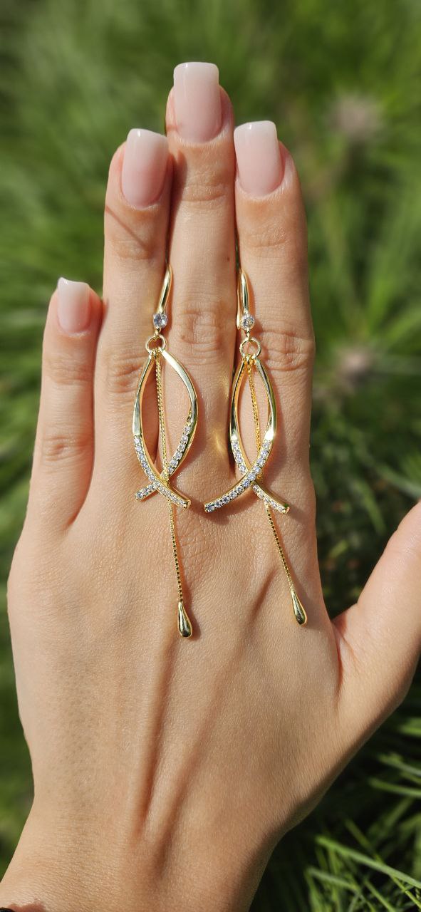 Серьги Серебро 925 пробы kf